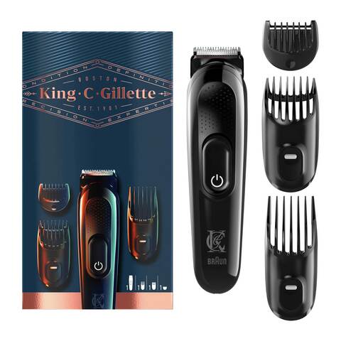 Buy King C. Gillette Beard Trimmer Kit -Black in Egypt