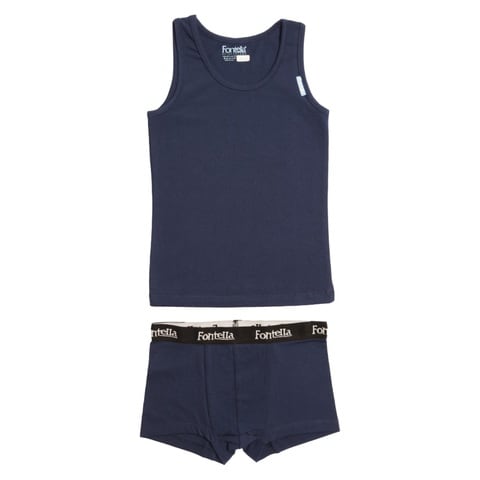 Fontella Cotton Underwear Set for Boy 800204 Navy 4 Years