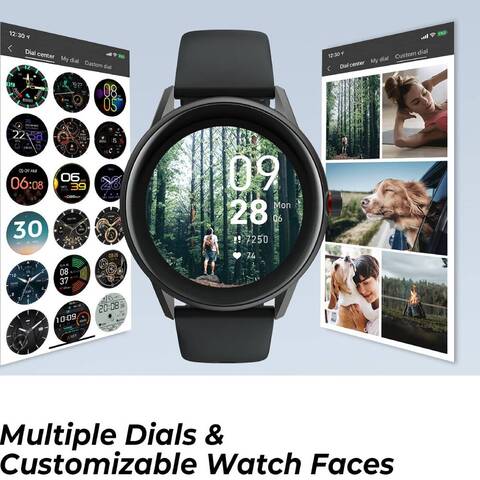 Round touch screen on sale watch