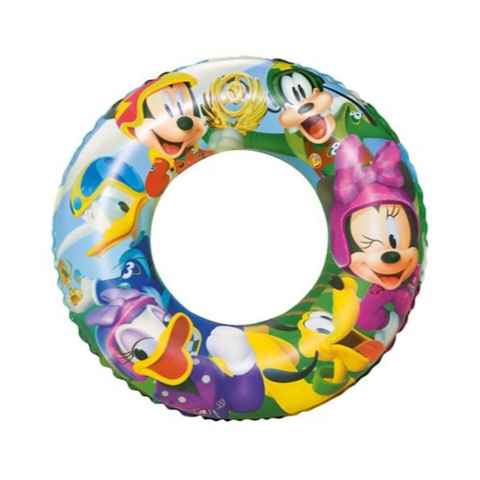 Bestway Mickey Printed Swim Ring Multicolour 56cm