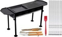 Barbecue Charcoal Grill with Accessories, Outdoor/Household/Camping Equipment