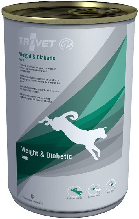 Buy Trovet Weight Diabetic Dog Wet Food Can 400g Online Shop