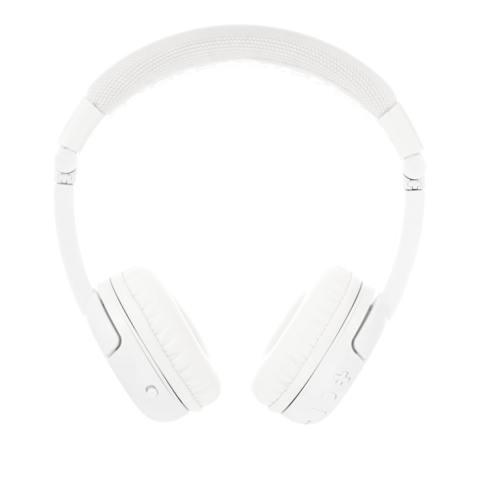 Buddyphones PLAY Plus Wireless Bluetooth Headphones for Kids - Snow White