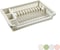 Royalford Medium Dish Drainer RF10884 Plastic Dish Rack With Detachable Tray Glass, Spoon And Utensils Holder Dish Drying Basket For Kitchen Compact And Stylish Design Premium Quality, White
