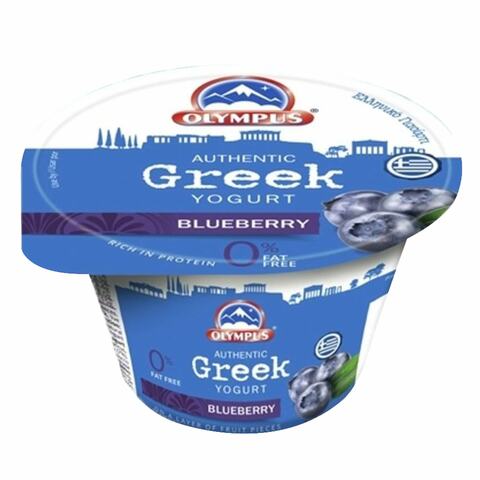 Olympus 0% Fat Blueberry Yoghurt 150g