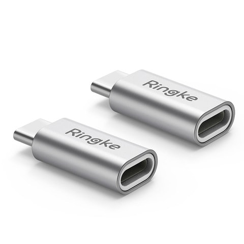 Buy Ringke - Adapter Lightning to USB Type C Port Converter (Pack of 2) for  iPhone, iPad Online - Shop Smartphones, Tablets & Wearables on Carrefour UAE