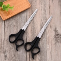 Professional Hair Scissors Suit Barber Scissors Stainless Steel Tail Comb Hair Styling Tool Cloak Comb Haircut