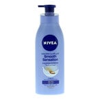 Buy NIVEA Body Lotion Moisturizer for Dry Skin, 48h Moisture Care, Shea Smooth Shea Butter, 400ml in Saudi Arabia