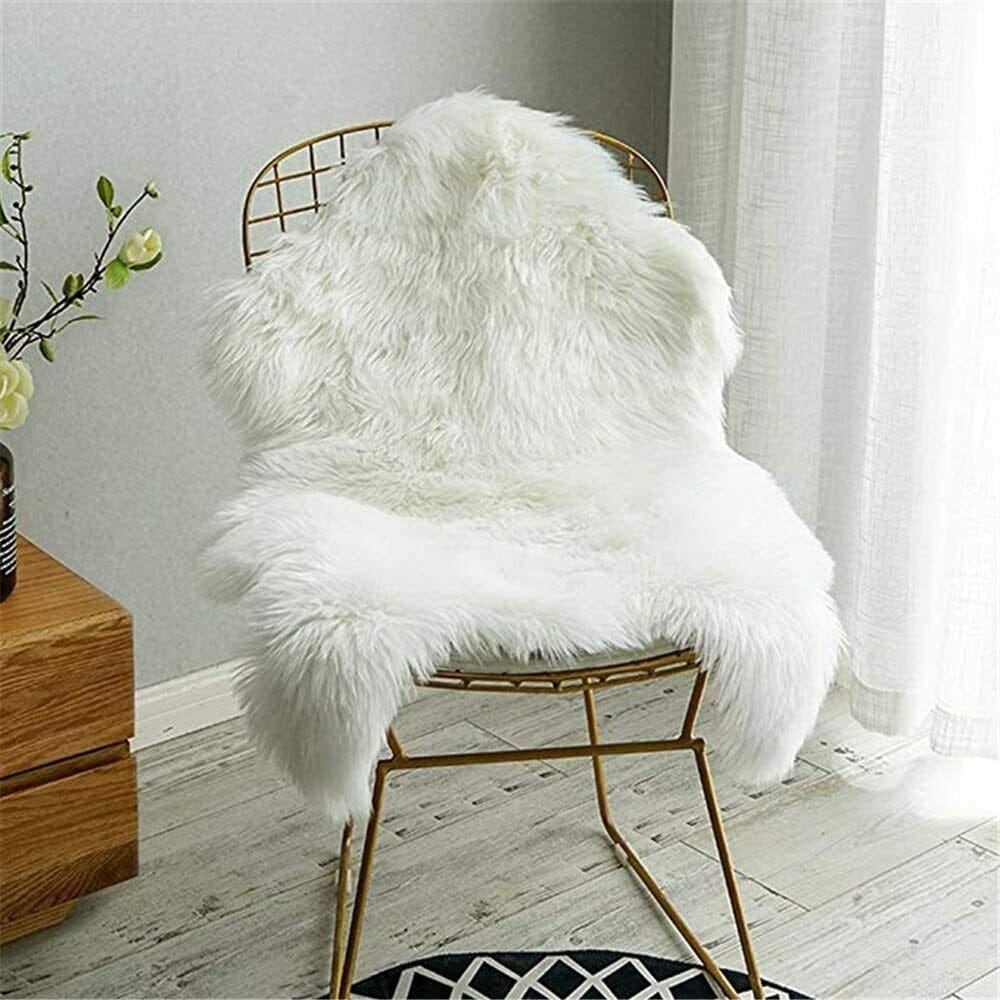 Buy Deep Sleep Soft Faux Sheepskin Fur Rug Soft Fluffy Carpets For Bedroom Living Room Home Decor Nursery White Online Shop Home Garden On Carrefour Uae