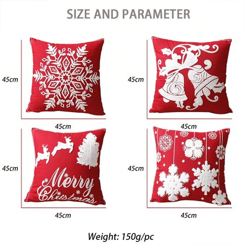 Christmas couch pillow store covers