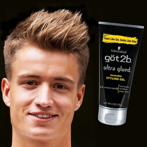 Buy Got2B Ultra Glued Invincible Styling Hair Gel, 6 Ounces (Pack Of 2)  Online - Shop Beauty & Personal Care on Carrefour UAE