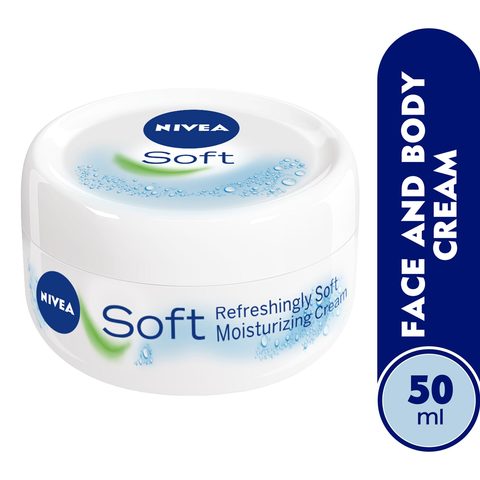 NIVEA Soft Light Moisturising Cream White 50ml