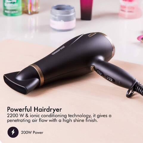 Buy Geepas 2200 Watt Hair Dryer with 2 Speed Control Online - Shop Beauty &  Personal Care on Carrefour UAE