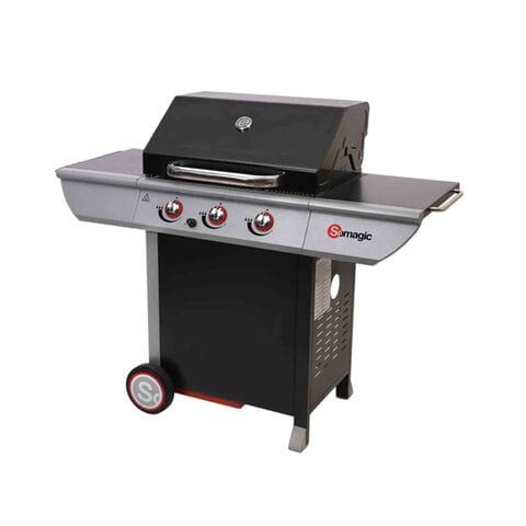 Somagic Mnahattan Gas BBQ 3 Burner (Plus Extra Supplier&#39;s Delivery Charge Outside Doha)