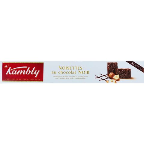 Kambly Dark Chocolate With Hazelnuts 100g