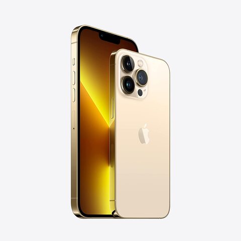 Buy Apple Iphone 13 Pro Max 128 Gb Gold International Version Online Shop Smartphones Tablets Wearables On Carrefour Uae