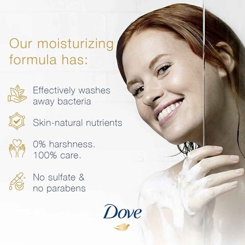 Dove Relaxing Body Wash With Renew Blend technology Lavender Oil and Rosemary Extract With &frac14; moisturising cream 500ml