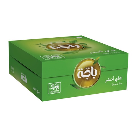 اشتري باجة شاي اخضر 100 قطع في السعودية