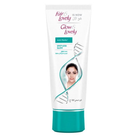 Glow &amp; lovely formerly fair &amp; lovely face cream with vitaglow anti marks for glowing skin 100g