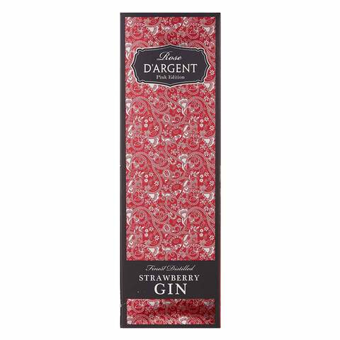 Rose D&#39;Argent Strawberry Gin 700ml