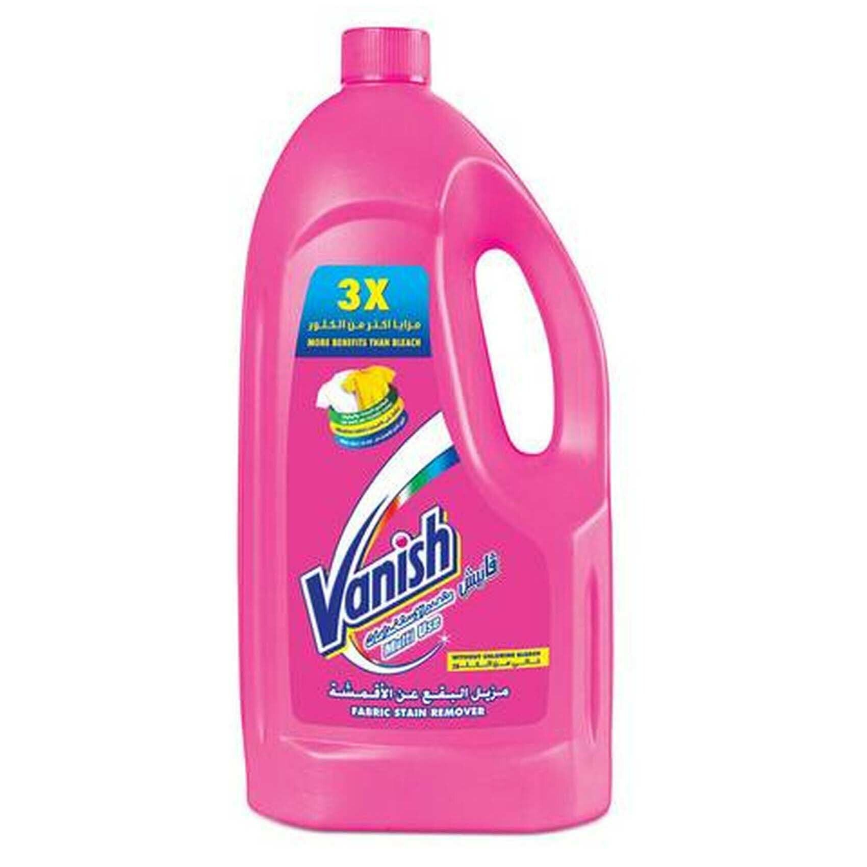 Buy Vanish Stain Remover liquid Pink 1.8L Online Shop Cleaning