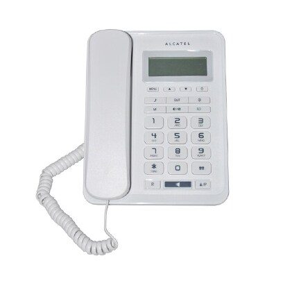 Buy Alcatel T50 Corded Landline Phone White Online - Shop Electronics ...