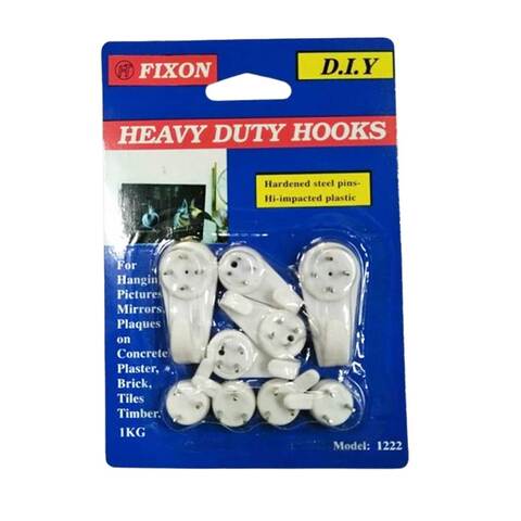 Fixon Heavy Duty Hooks 1222
