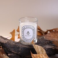Mei Stylish Home Fragrance White Peach Oolong Aromatherapy Diffuser Candle For Modern Luxury Look
