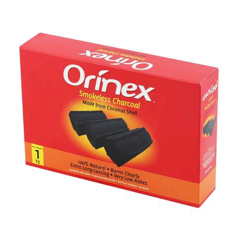 Orinex smokeless charcoal made from coconut shell 1 Kg