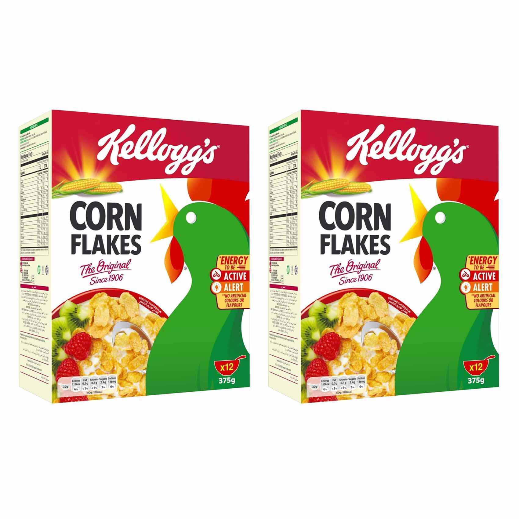 Kellogg's Corn Flakes Original Cold Breakfast Cereal - Shop Cereal at H-E-B