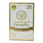اشتري سعد الدين شاي ذهبي ورق - 100 كيس شاي في مصر