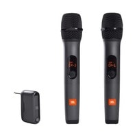 JBL PartyBox On-The-Go Wireless Microphones 2 count Black