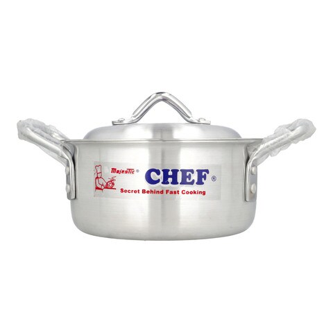 CHEF COOKING PAN DULL NO 3 18CM
