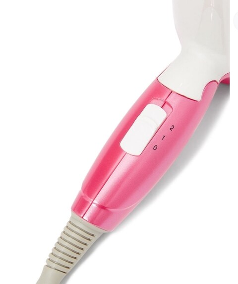 PROFESSIONAL HAIR DRYER COLOR WHITE/PINK 20 CM