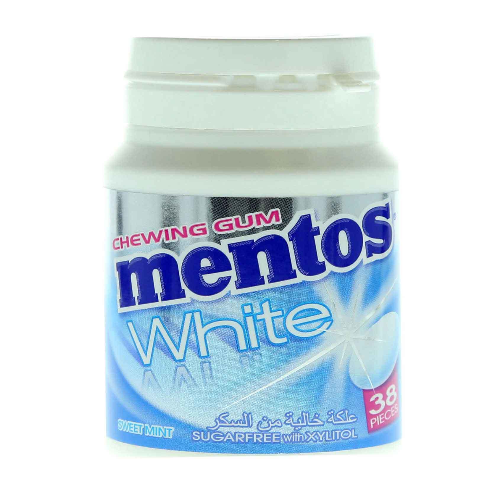 Buy Mentos White Chewing Gum 54g