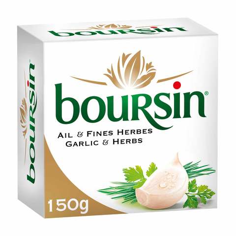 Boursin Soft Cheese Garlic And Herbs 150g