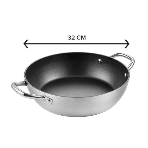 Grandchef Deep Frying Pan With Two Handles 32 cm
