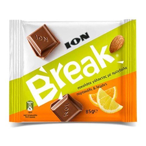 Ion Break Chocolate With Orange Lemon - 85gm price in Egypt | Carrefour ...