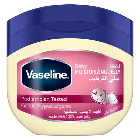 Vaseline 100% Pure Petroleum Jelly Soothing And Protective Healing Baby Skin Care Hypoallergenic And Gentle On Skin 250ml