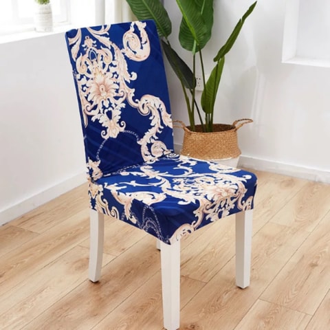 Buy Deals For Less 1 Piece Strechable Dining Chair Cover Dining Room Chair Slipcover Bohemia Design Online Shop Home Garden On Carrefour Uae