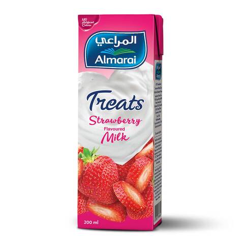 Almarai Treats Strawberry Milk - 200 ml