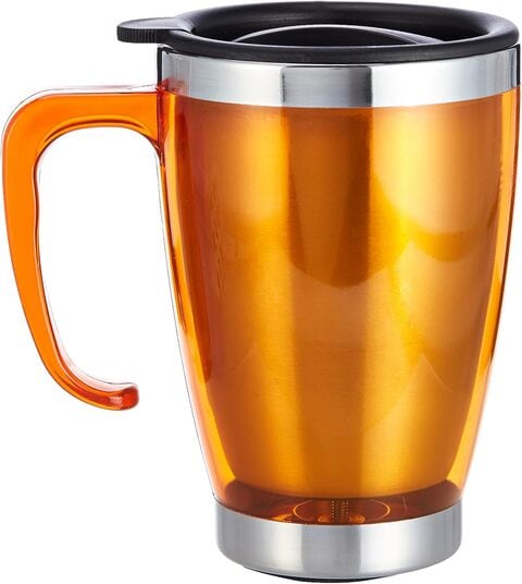 Buy Royalford Stainless Steel Travel Mug, Assorted Colors, 14 Oz Online -  Shop Home & Garden on Carrefour Saudi Arabia