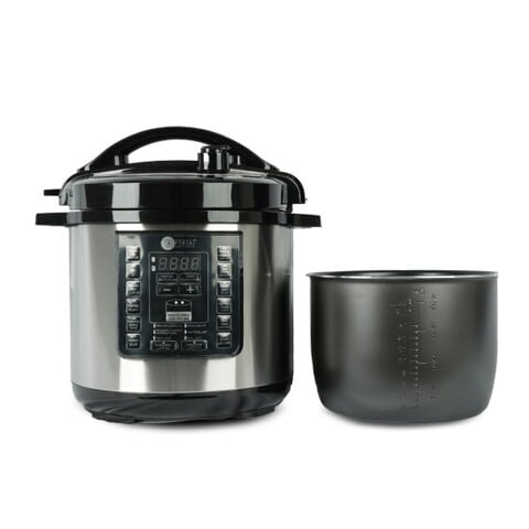AFRA Electric Pressure Cooker, 12 In 1, Multifunction, 8L Capacity, 1300W, Silver, Stainless Steel, Gmark, Esma, Rohs, And Cb Certified, AF-8035PCSS, With 2 Years Warranty