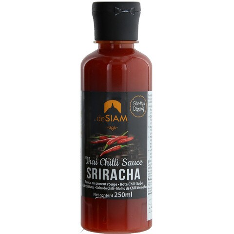 De Siam Sriracha Thai Chilli Sauce 250ml