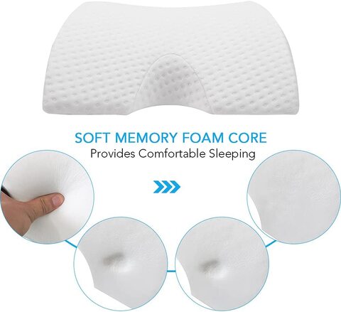 Soft memory foam deals pillow