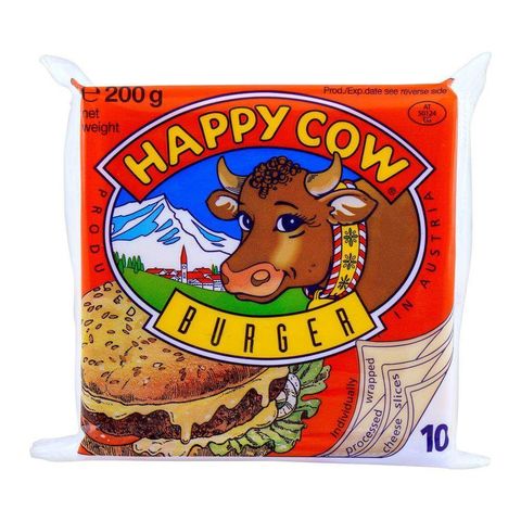 Happy Cow Burger Slices 200g