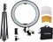 Coopic Rl-650S Camera Photo/Video 18 Inch/48 Centimeter Outer 55W 240 Pieces LED SMD Ring Light 5500K Dimmable Light With Stand Mobile Holder Hot Shoe Color Filter Set (Black)