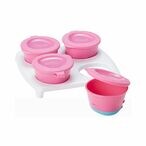 Buy Tommee Tippee Explora Pop Up Freezer Pots And Tray 446500 Multicolour Pack of 5 in UAE