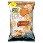 Buy Rice Up Limited Edition Hummus Popped Brown Rice Chips 60g in UAE