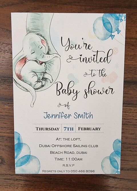 Cheap baby hot sale shower invitations boy